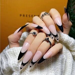Stiletto Shaped Press-On Nails